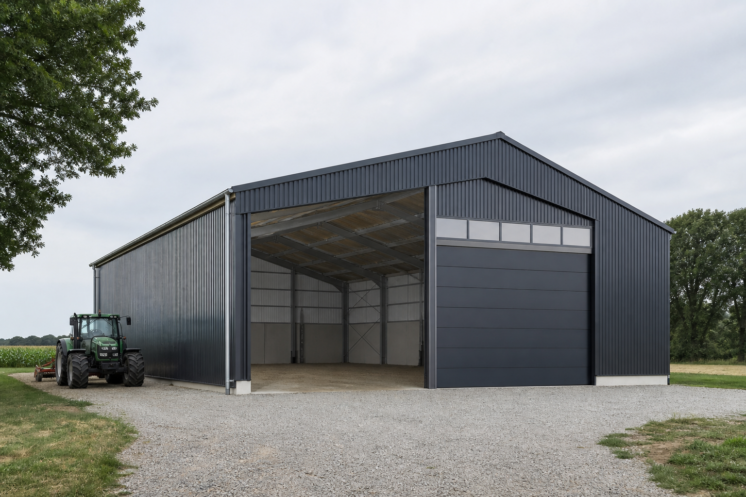 Platzhalterbild: Landwirtschaftliche Hallen