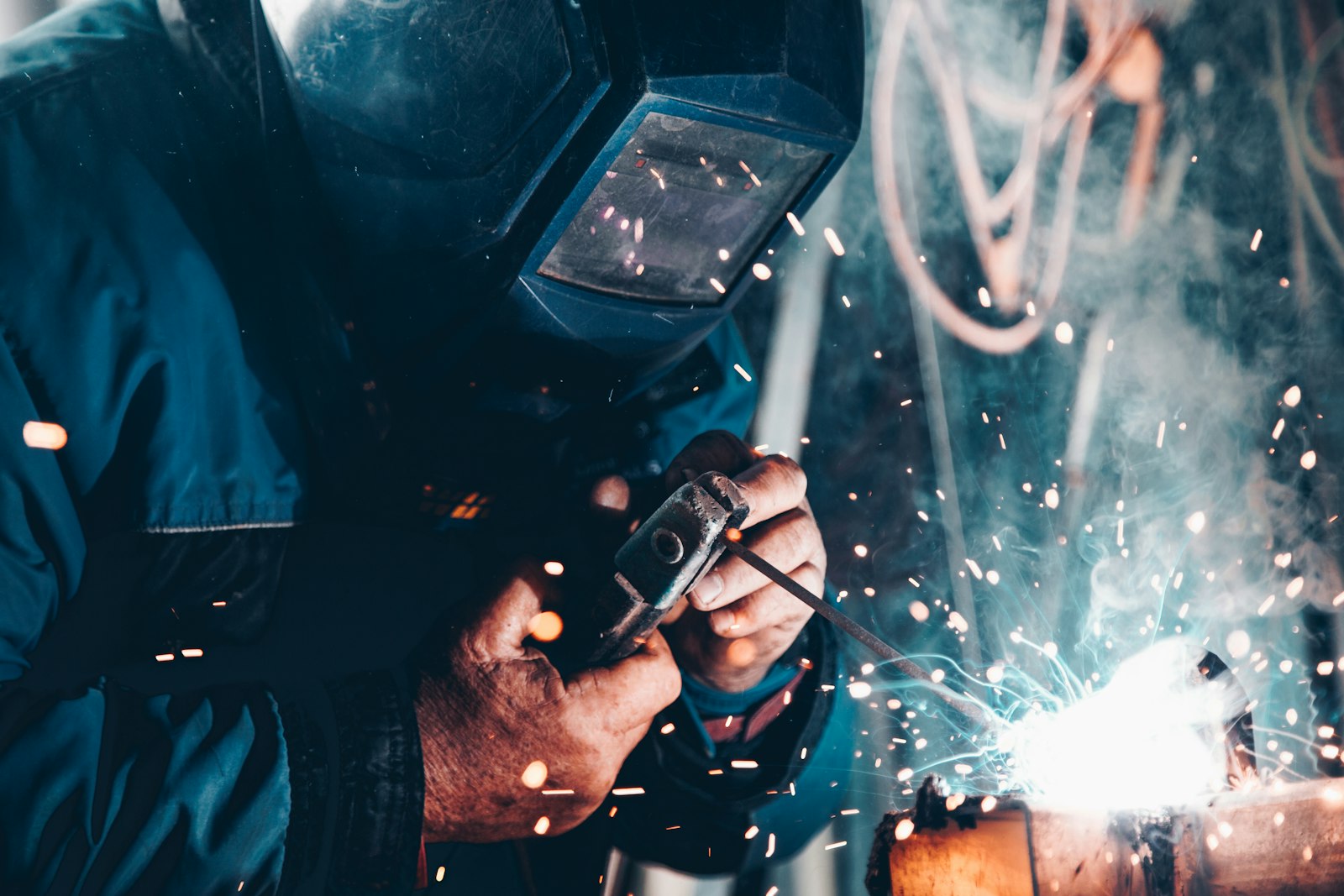 Platzhalterbild: Stahlbauarbeit in der Werkstatt